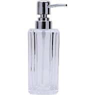 Porta Sabonete Líquido 210ml Em Acrílico Listraseve Clear